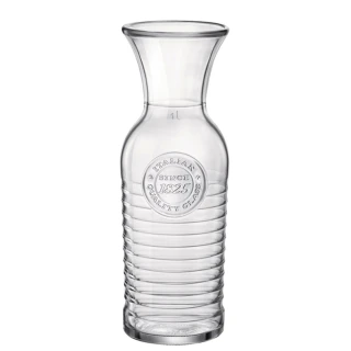 【Bormioli Rocco】玻璃水壺 1183ml 1入 Officina 1825系列(玻璃壺 水壺 玻璃瓶)