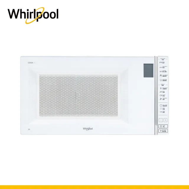 【Whirlpool 惠而浦】30L微電腦觸控式微波爐(MWG030EW)