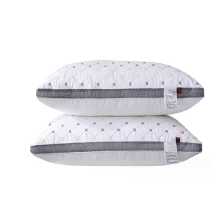 【HONDONI】4D人體工學羽絲絨紓壓枕 側睡枕 透氣舒適(Z1-C2 買一送一共2入)