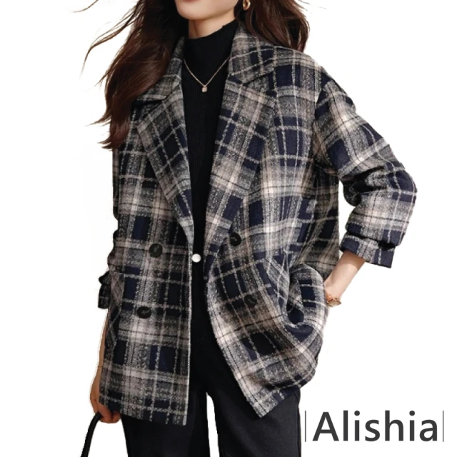 Alishia 韓風拼接立領短版夾克外套 S-2XL(現+預