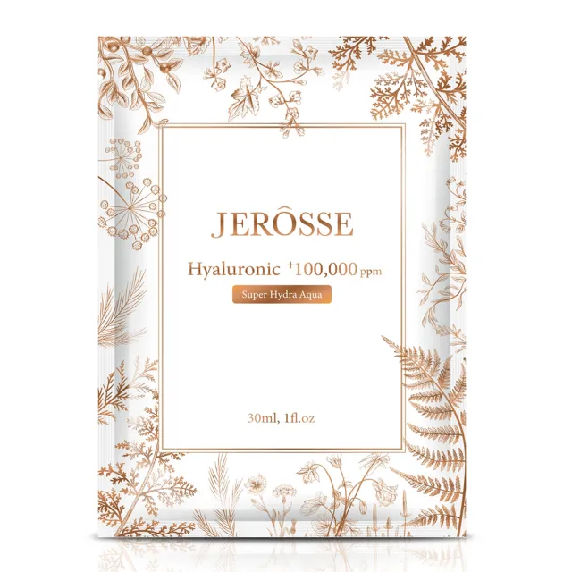 【JEROSSE 婕樂纖】水光繃帶保濕面膜X1盒/精裝盒裝(精緻感 找回青春美麗)