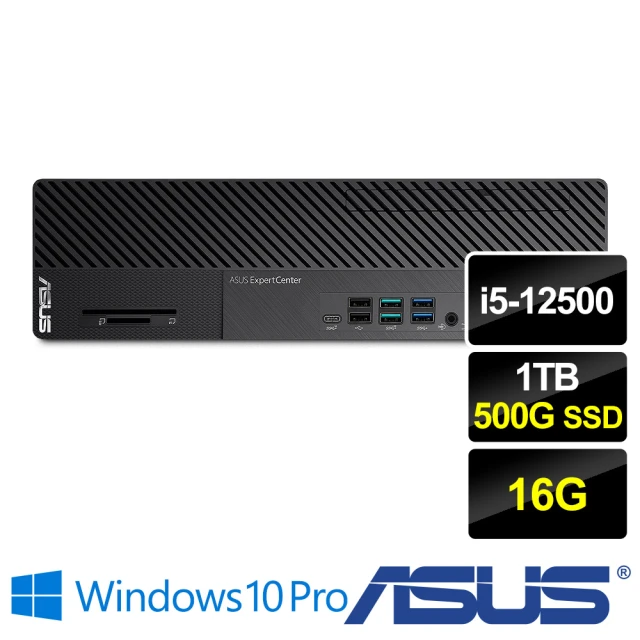 ASUS 華碩ASUS 華碩 i5薄型商用電腦(M700SD/i5-12500/16G/500G SSD+1TB HDD/W10P)