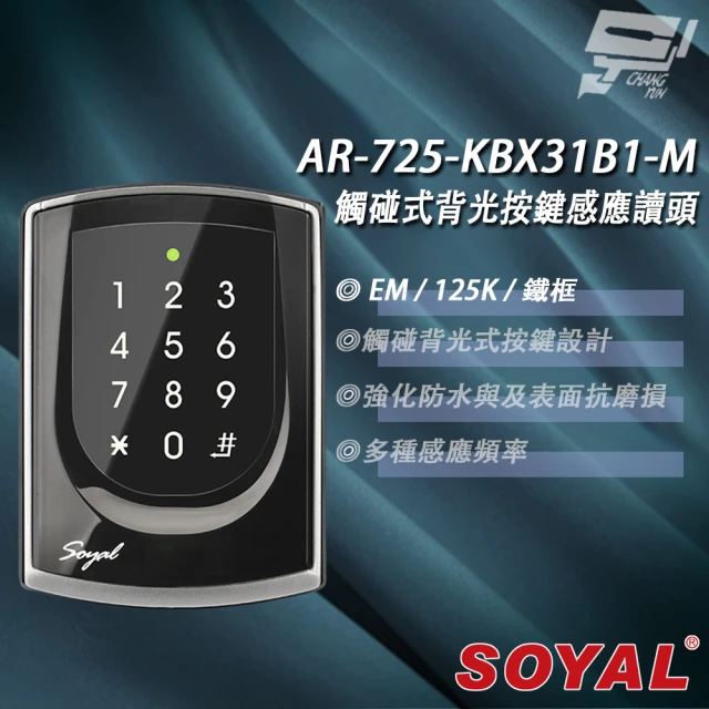 SOYAL AR-723-H E3 Mifare 深灰 感應