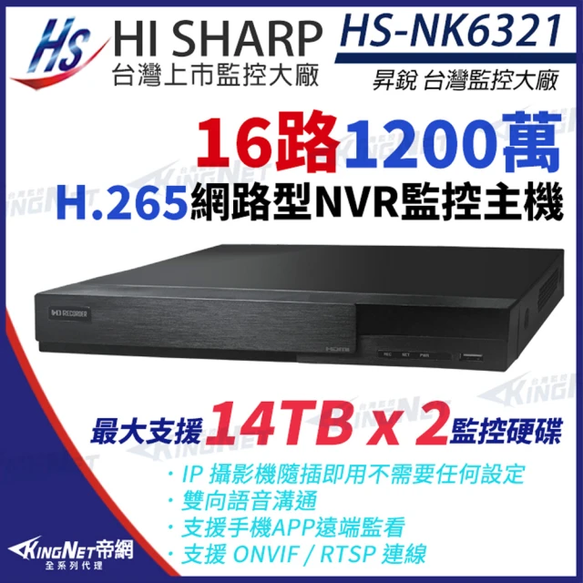 KINGNET 昇銳 HI-SHARP H.265 1200