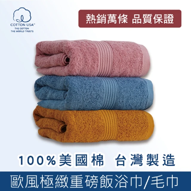 Incare 極致高磅數飯店厚款純棉浴巾(150x70cm)