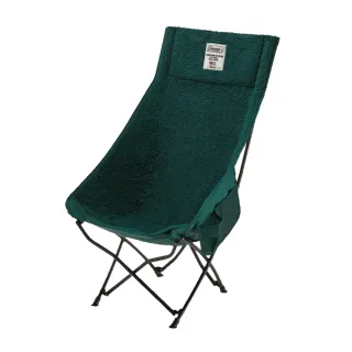 【Coleman】NEXT高背療癒椅/綠紋 CM-96229 露營椅(悠遊戶外)