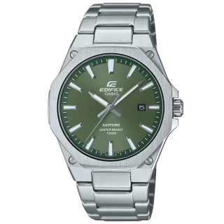 【CASIO 卡西歐】EDIFICE 輕薄設計 八角錶圈 運動腕錶 母親節 禮物(EFR-S108D-3AV)