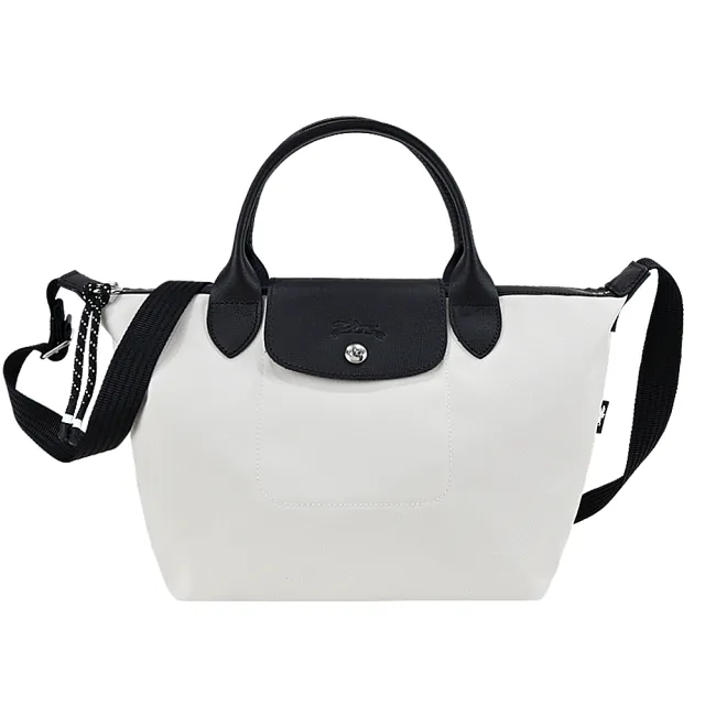 Longchamp black and online white