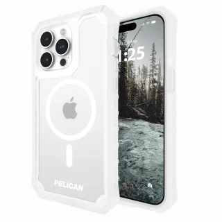 【PELICAN】美國 Pelican 派力肯 iPhone 15 Pro Max Ambassador 外交官防摔保護殼MagSafe(透明)
