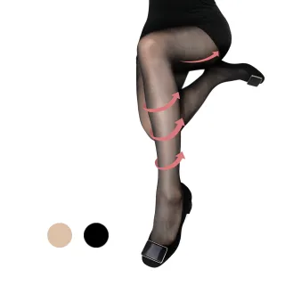 【PULO】3件組-MIT透明柔焦長腿微壓絲襪(絲襪/黑絲襪/微壓40丹/透膚絲襪/透修飾膚色)