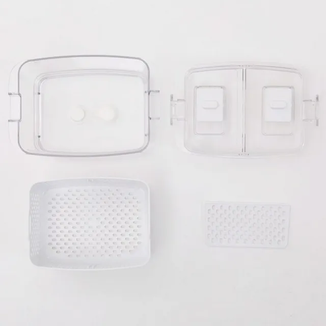 【NITORI 宜得利家居】冰箱用 冷藏用可瀝水保鮮盒 2 SS(冰箱用 冷藏用 保鮮盒)