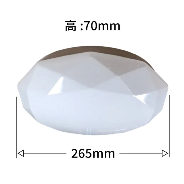 【彩渝】LED 吸頂燈 15W 星鑽(星空 星點 高光效 客廳燈 臥室燈具 房間燈)