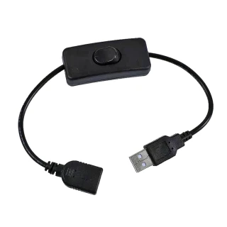 【kurumapop】USB/DC電源開關線(公母頭開關鍵/電源控制開關線/小功率低壓開關)