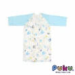 【PUKU 藍色企鵝】純棉紗布反袖口肚衣60cm(台灣製)