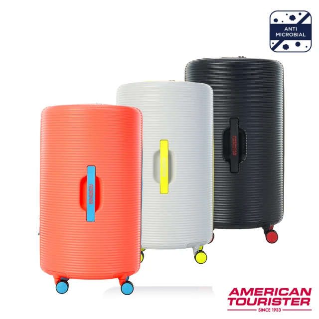 AMERICAN TOURISTER 美國旅行者 28吋 ROLLIO 圓桶PC抑菌行李箱/圈圈箱(多色可選)