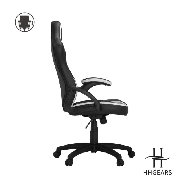 【HHGears】HHGears SM115 電競椅 黑白(原廠保固一年)