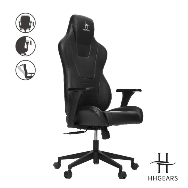 【HHGears】HHGears XL300 電競椅 黑(原廠保固一年)