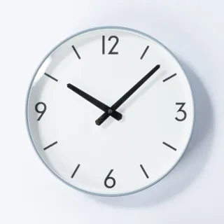 【NITORI 宜得利家居】掛鐘 時鐘 TW-9840 SW TBL(掛鐘 時鐘)