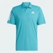 【adidas 愛迪達】Club 3str Polo 男 POLO衫 短袖 上衣 運動 網球 訓練 亞洲版 藍綠(IA9509)