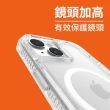 【CASE-MATE】美國 CASE·MATE iPhone 15 Ultra Tough Plus D3O 極強悍防摔保護殼MagSafe(透明)