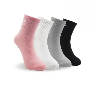 【Arnold Palmer 雨傘】8雙組刺繡百搭休閒女短襪(短襪/女襪/中性襪/學生襪)