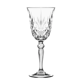 【RCR】無鉛水晶玻璃紅白酒杯 高腳杯(MELODIA 210ml 白酒杯 調酒杯 KAYEN)