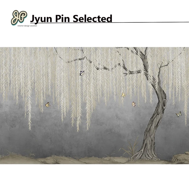 Jyun Pin 駿品裝修 駿品嚴選TW018D(水墨系列壁紙/每坪)