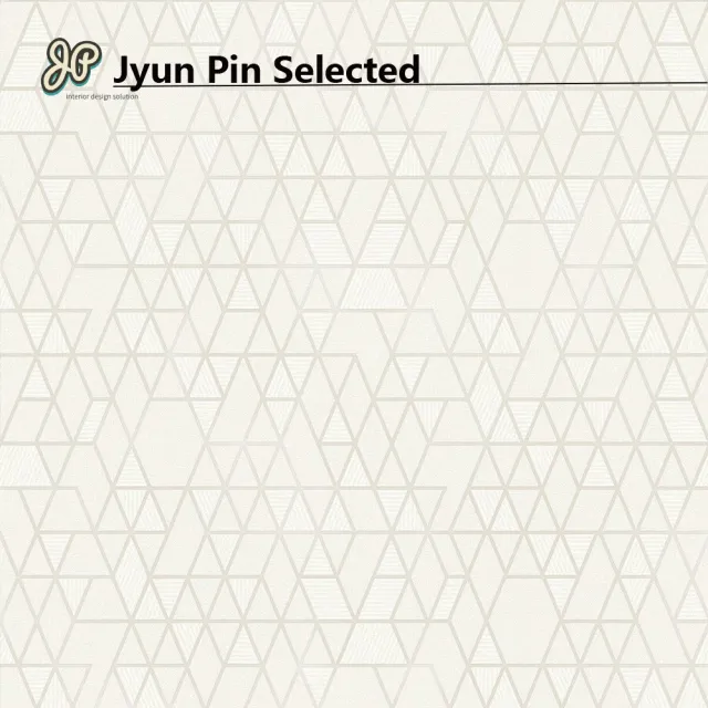 【Jyun Pin 駿品裝修】駿品嚴選99014-2(幾何壁紙/每坪)