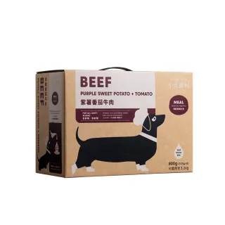 【DoggyWillie 輕寵食】紫薯蕃茄牛肉800g(輕寵食冷凍乾燥狗主食)