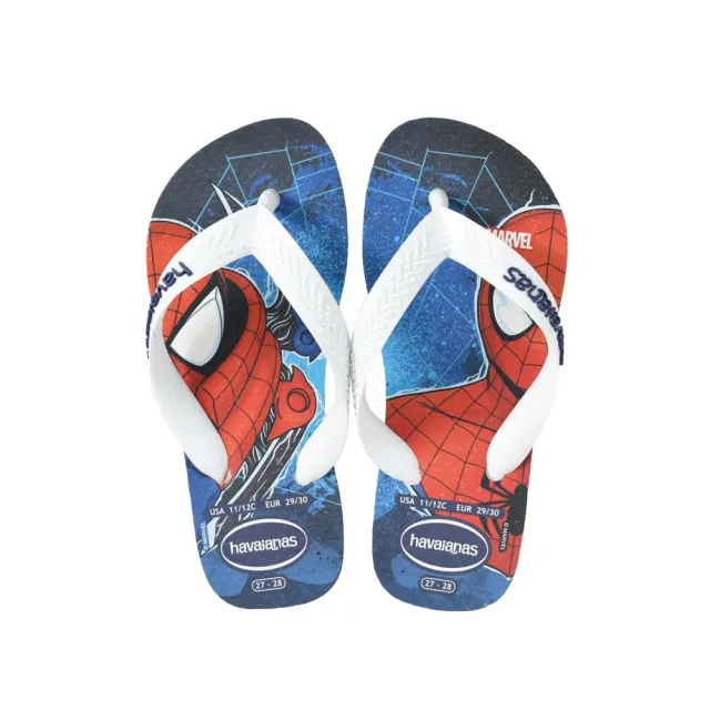 【havaianas 哈瓦仕】KIDS TOP MARVEL II　型號：00270　巴西集品(巴西品牌、巴西拖鞋、人字拖、夾腳拖)