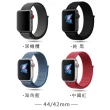 【樂邁3C】Apple Watch Ultra/8 尼龍迴環式錶帶(45mm/44mm/42mm 18色任選)