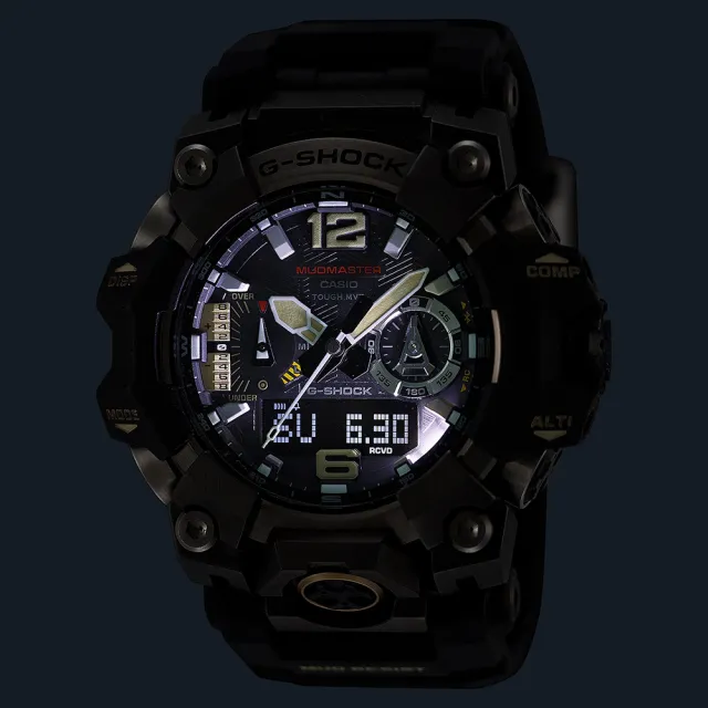 CASIO 卡西歐】G-SHOCK MUDMASTER太陽能藍牙連線泥人錶(GWG-B1000-1A