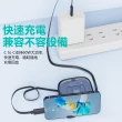 【COTECi】Type-c 多功能伸縮線收納盒 便攜式手機支架 附lightning/Micro/USB轉換頭 取卡針