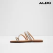 【ALDO】TRITON-時尚水鑽平底涼拖鞋-女鞋(銀色)