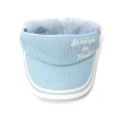 【LE COQ SPORTIF 公雞】高爾夫系列 女款淺藍色保暖耳罩遮陽帽 QLS0R901