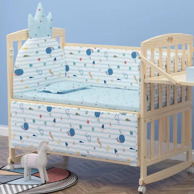 C.D.BABY 天絲嬰兒床床包替換布套(30%天絲70%V
