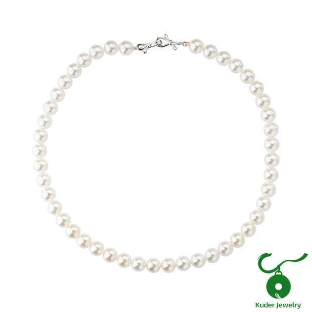 小樂珠寶 全美高品質南洋深海貝珍珠項鍊(10mm三顆超值) 