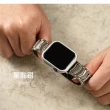 【ALL TIME 完全計時】Apple watch Series 9/8/7/6/5/4/3/2/1/SE/Ultra輕量V型鈦錶帶(超輕量鈦/獨特造型)