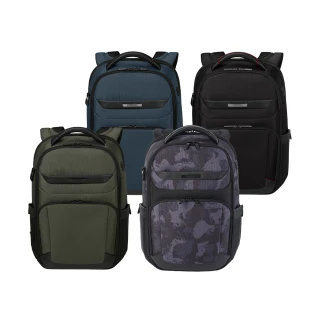 【Samsonite 新秀麗】PRO-DLX 6 防彈尼龍防潑水商務輕量筆電後背包/雙肩包/電腦包15.6吋(多色可選)
