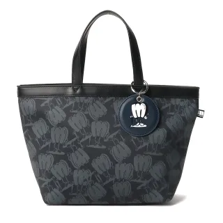 【Munsingwear】企鵝牌 女款黑色超好裝質感印花保冷袋 MLRE0A55