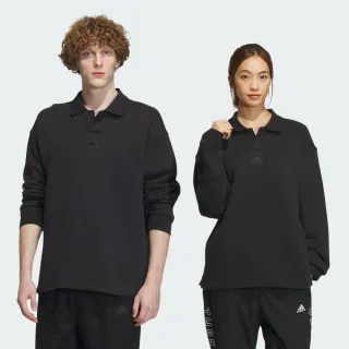 【adidas 愛迪達】長袖POLO 男/女 IT3972