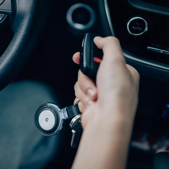 【grantclassic】GC-Tag 皮革金屬扣保護套 Apple AirTag通用保護套(官方品牌館)