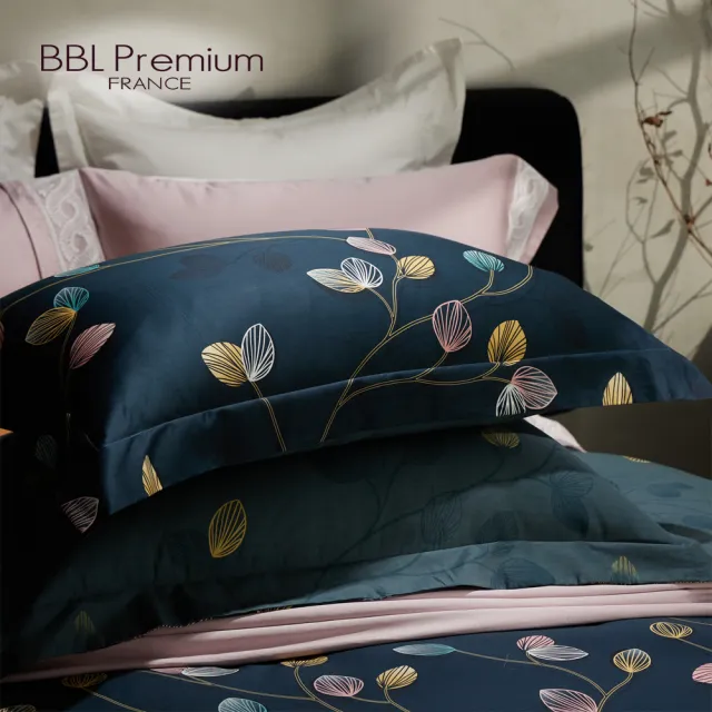 【BBL Premium】100%長纖細棉印花床包被套組-可麗露-靜岡抹茶(雙人)