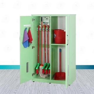 【·Fly· 飛迅家俱】3尺塑鋼掃具櫃共2色 清潔收納櫃 置物櫃