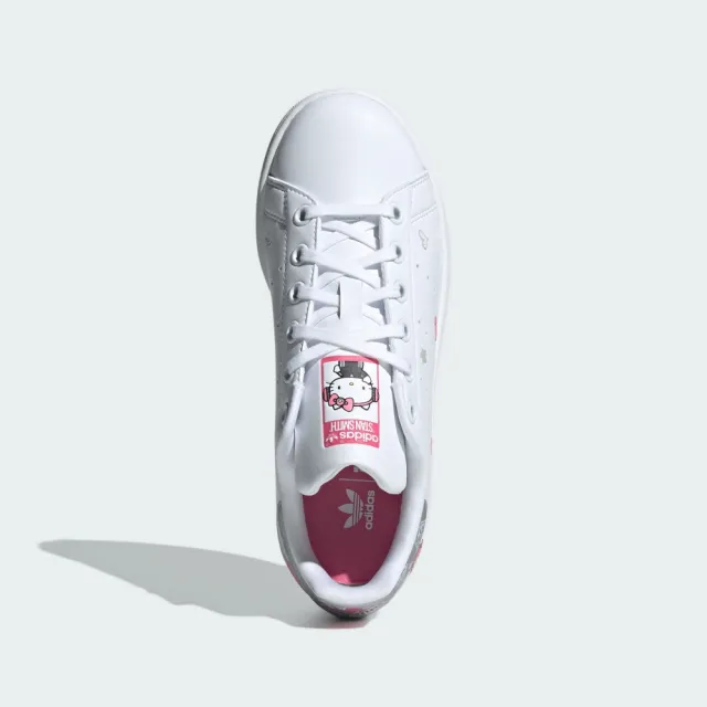 【adidas 官方旗艦】HELLO KITTY STAN SMITH 運動休閒鞋 貝殼 童鞋 - Originals IG8407