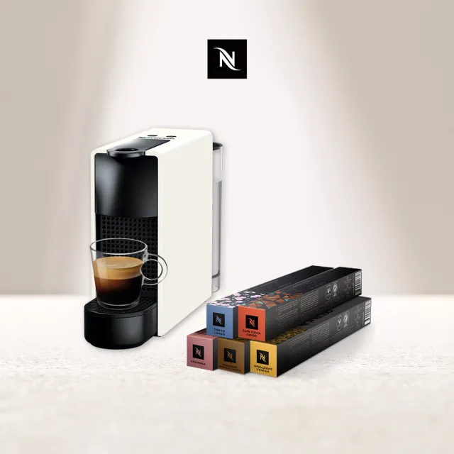 Nespresso】膠囊咖啡機Essenza Mini(訂製咖啡時光50顆組) - momo購物網