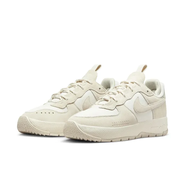 【NIKE 耐吉】休閒鞋 女鞋 運動鞋 麂皮 AF1 W AIR FORCE 1 WILD 米 FB2348-002