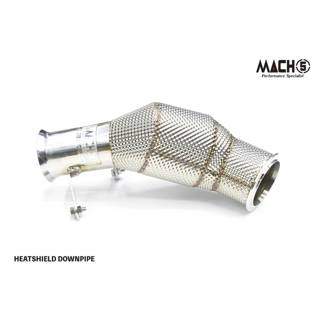 Mach5 BMW F95／F96 高流量帶三元催化排氣管(