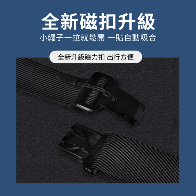 【Starshop 集點加購】皮革磁扣快拆側背包 男士機能公事斜挎包 戶外運動跑步手機腰包 斜背包(單肩包/胸包)