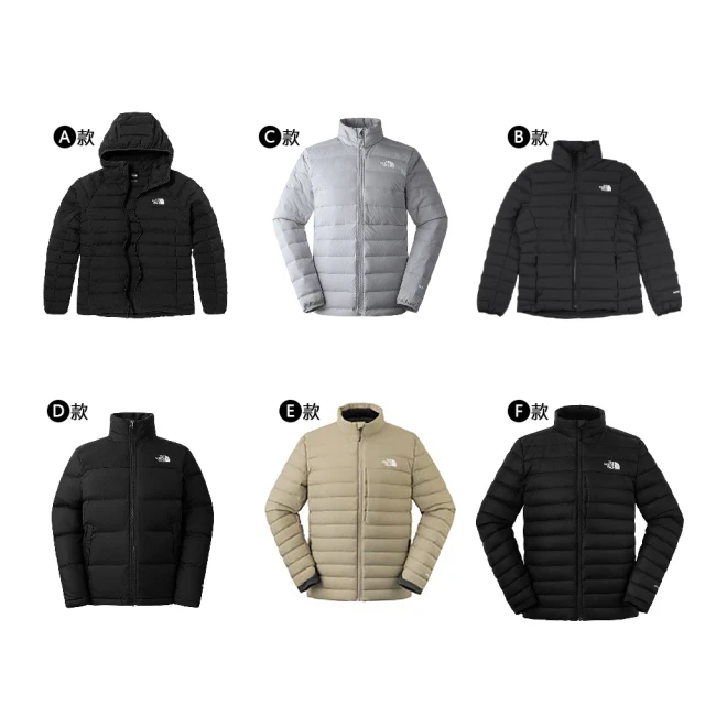 The North Face TNF 北臉 羽絨外套 兩件式 三合一外套 保暖防潑水 男外套 多款任選(NF0A5B2X17F&)